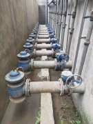 河南鄭州蝶閥廠生產的排泥閥試水